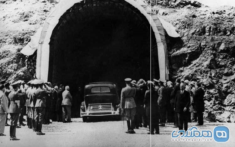 افتتاح تونل کندوان چالوس 