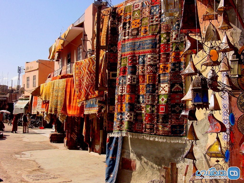کوچه پس کوچه های سوق ، بازار شهر مراکش