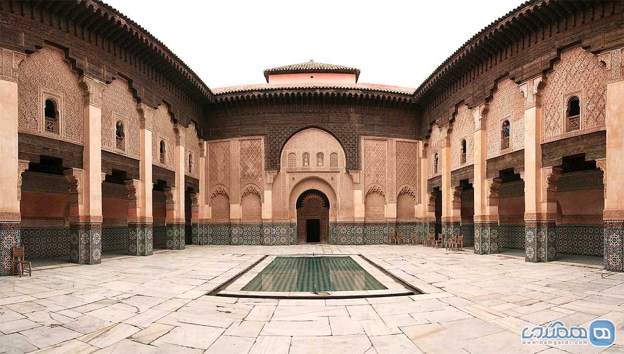 مدرسه علوم دینی بن یوسف Ben Youssef Medersa ، مراکش