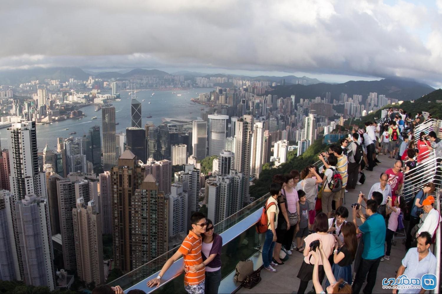 ارتفاعات بلند و سرگیجه آور Sky Terrace، هنگ کنگ