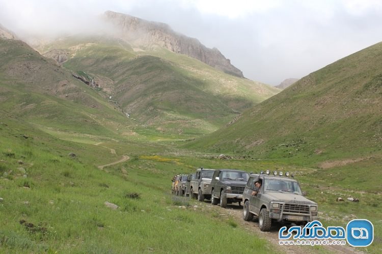 دشت لار مازندران با طبیعت کوهپایه ای دماوند