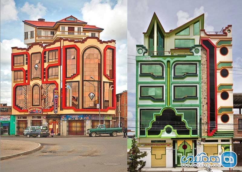 بولیوی و خانه های رنگی ال آلتو