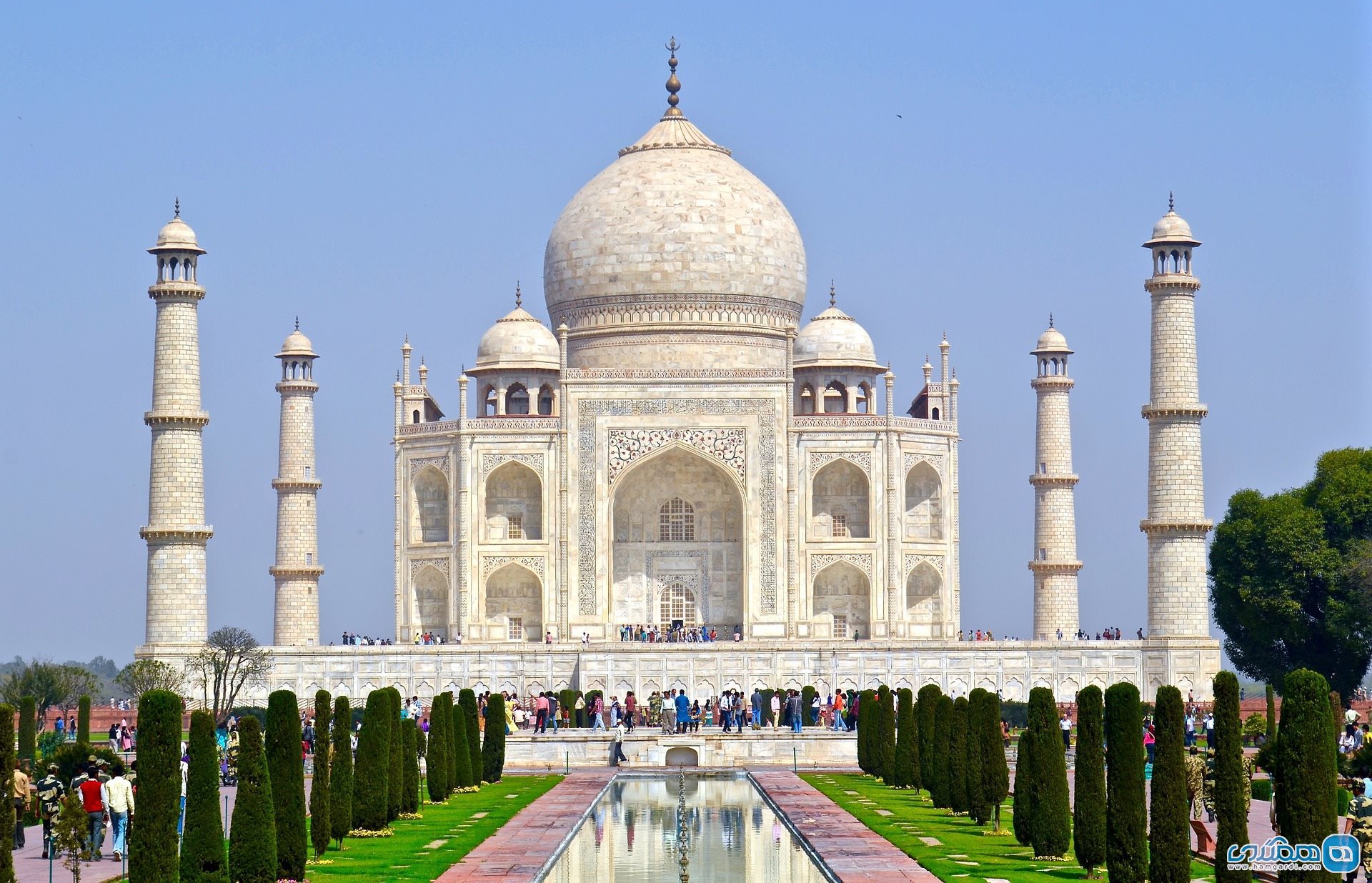 تاج محل در آگرا The Taj Mahal, Agra