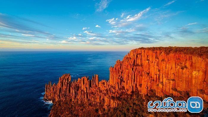 ستون های سنگی تاسمانی در استرالیا