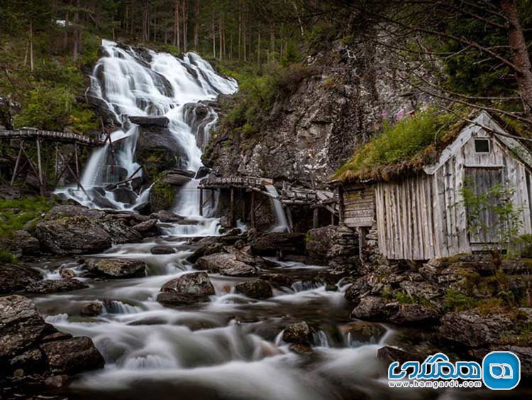 آبشار ودنافوسن در نروژ