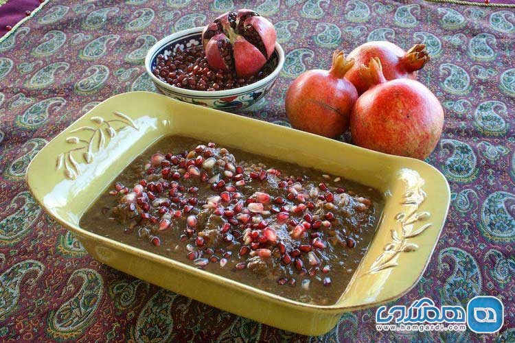 خورشت سیر انار