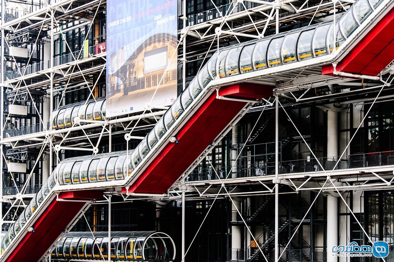 بنای Centre Pompidou 1
