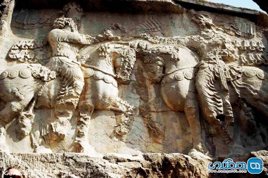 کتیبه تاجگذاری شاپور اول (239 تا 270 پیش از میلاد مسیح)