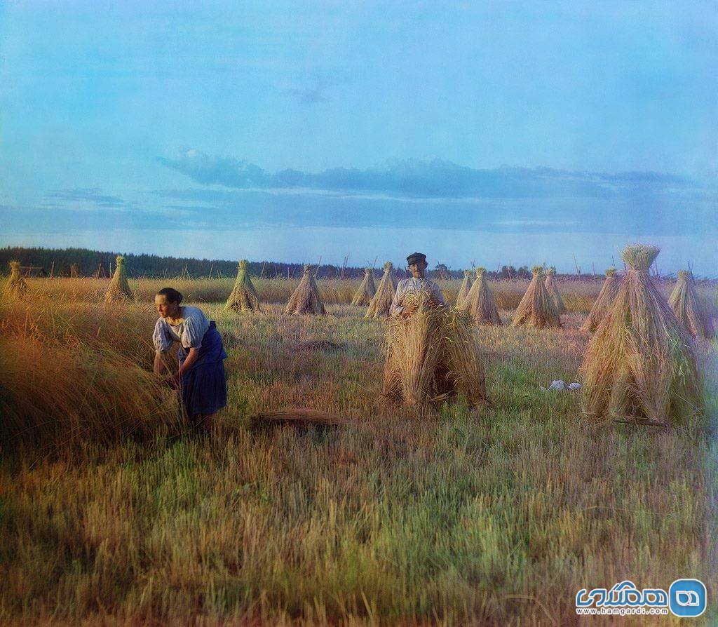 اولین عکس های رنگی گرفته شده از روسیه 