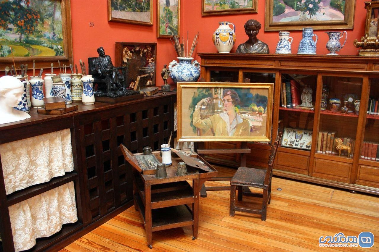 فضای داخلی موزه سورویا Museo Sorolla