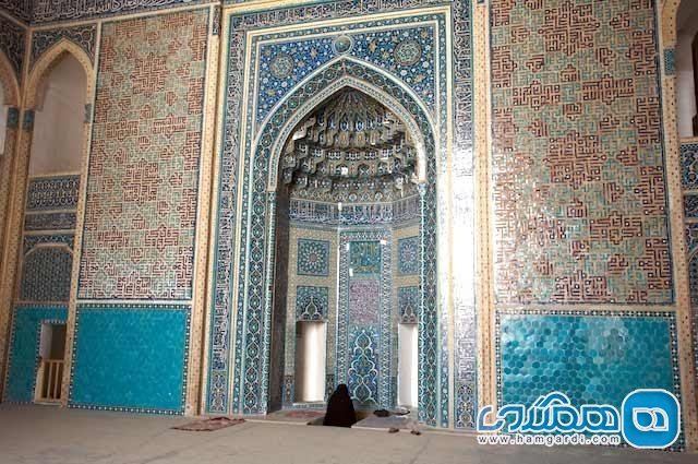 محراب مسجد جامع تاریخی ورامین