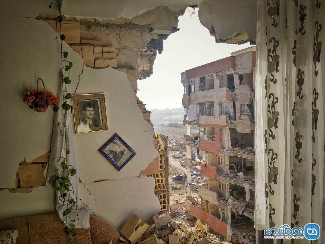 تخریب ساختمان غیر اصولی در زلزله