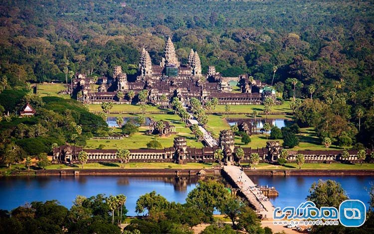  انگکور وات در  ایالت سیام ریپ در کامبوج