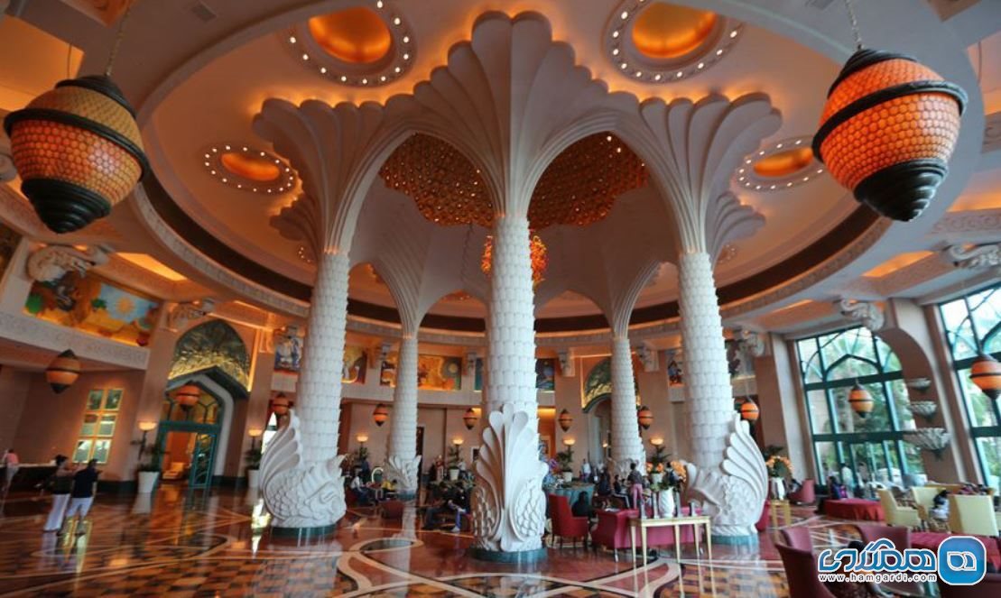 لابی هتل آتلانتیس دبی
