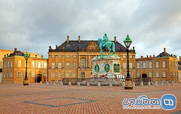 کاخ «آمالاینبور» درکپنهاگ