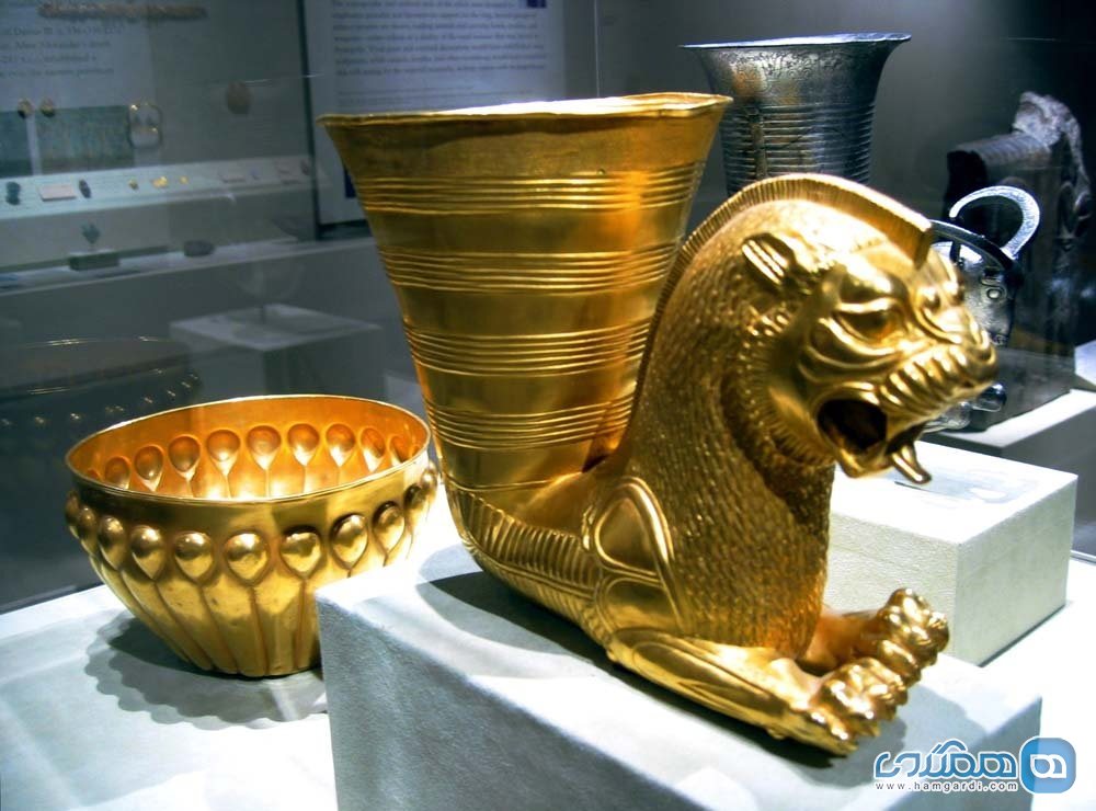 ریتون های طلایی - موزه باستان شناسی تبریز