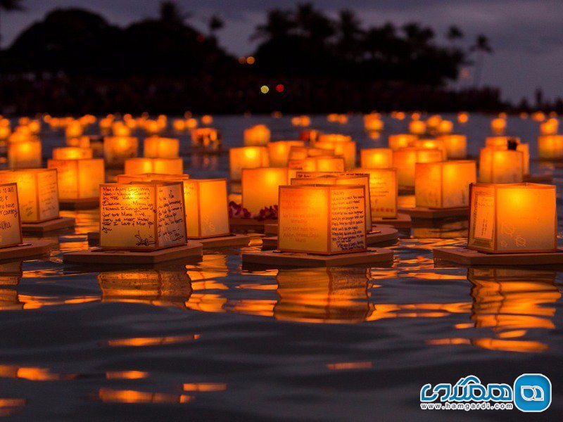 فستیوال فانوس شناور، هاوایی