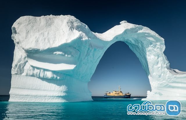 عکس منتخب نشنال جئوگرافیک کوه یخ