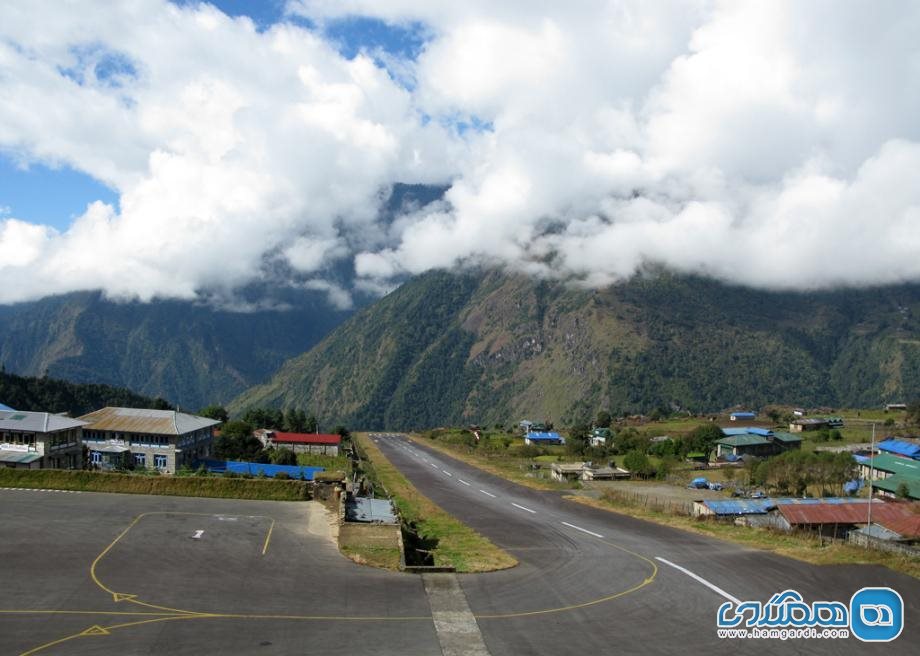 باند فرود لوکلا در کشور نپال