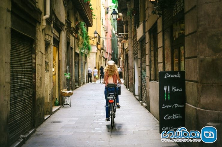 از یک تور دوچرخه سواری شهر استفاده کنید