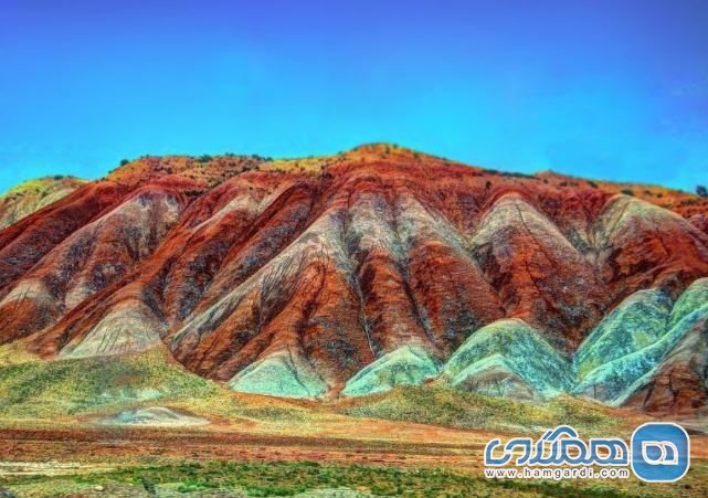 کوه های رنگین کمانی بی نظیر در سرتاسر جهان