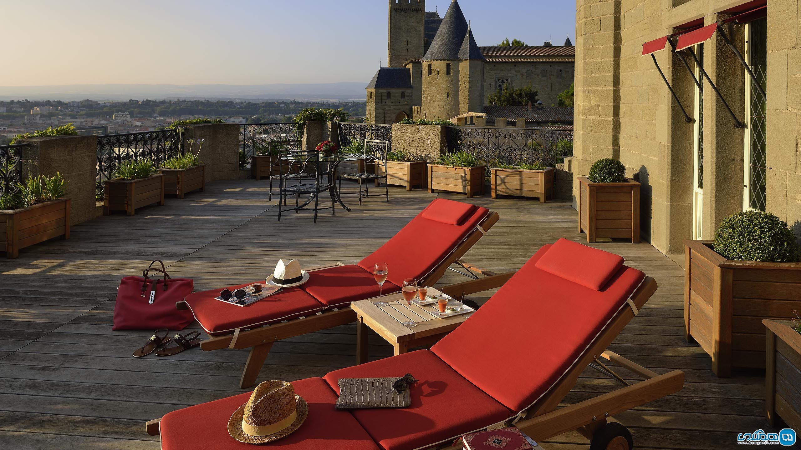 هتل Hotel de la Cite در کارکاسون Carcassonne، فرانسه