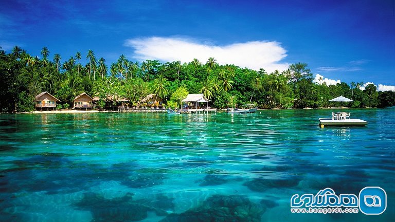 جزیره خصوصی تاوانی پوپو Tavanipupu در جزایر سلیمان