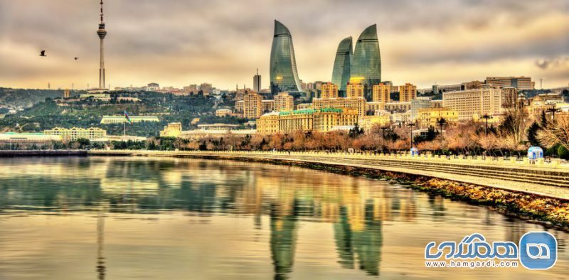 راهنمای سفر زمینی به باکو