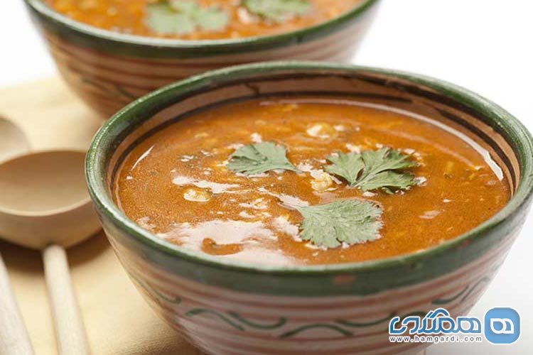 غذاهای سنتی مراکش-سوپ حریرا