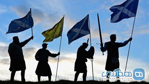 میادین نبرد اسکاتلند در گذشته و حال