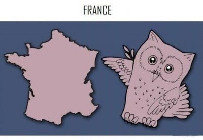 نقشه اروپا یا عجایب؟؟!!‎ | فرانسه