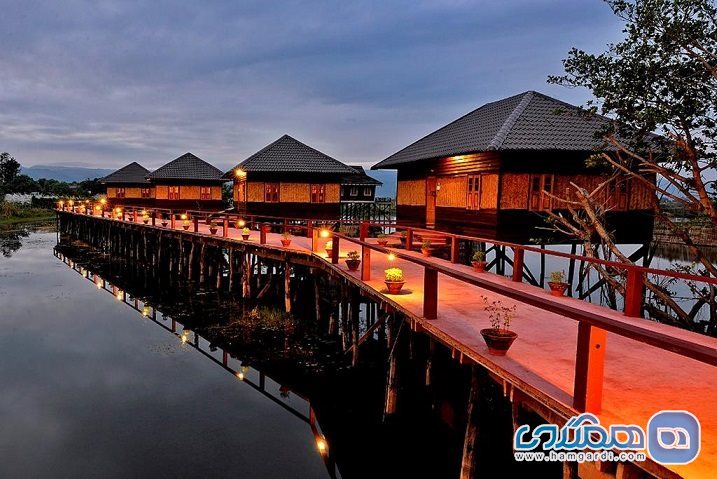 نمای دیگری از هتل Shwe Inn Tha Floating Resort در میانمار