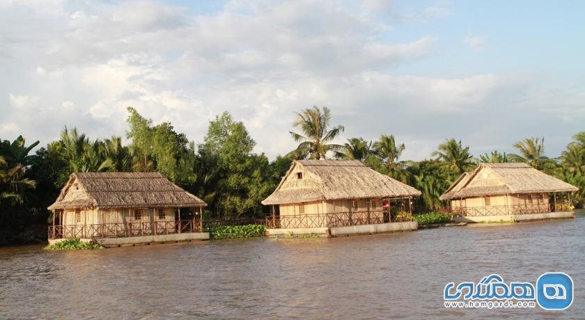 نمای دیگری از هتل Mekong Floating House در ویتنام