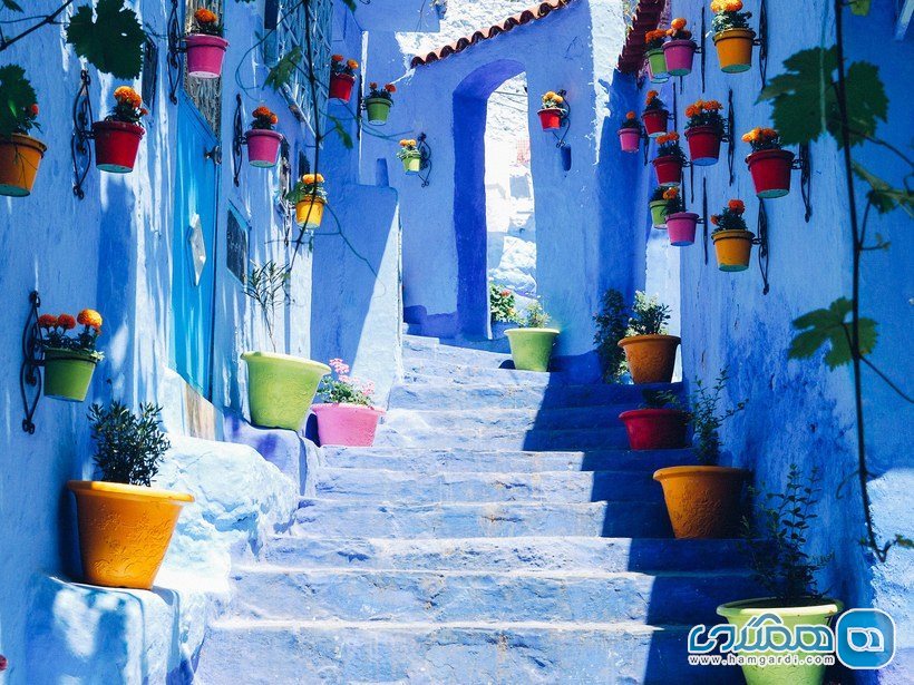 اسرار پنهان رنگ آبی شهر شفشاون / شهر آبی رنگ مراکش