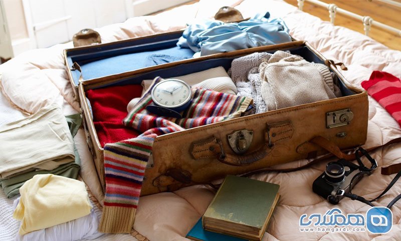 اقلام مورد نیاز برای سفر سبک و راحت تر با چمدانی کوچک