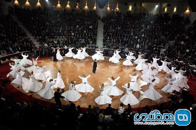 رقص سماع در بزرگداشت مولانا