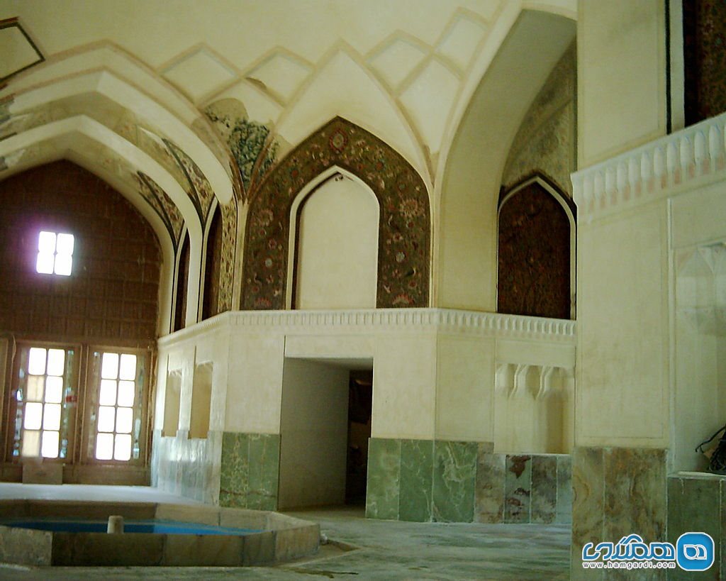 ساختمان داخلی عمارت کوشک باغ جهان نمای شیراز