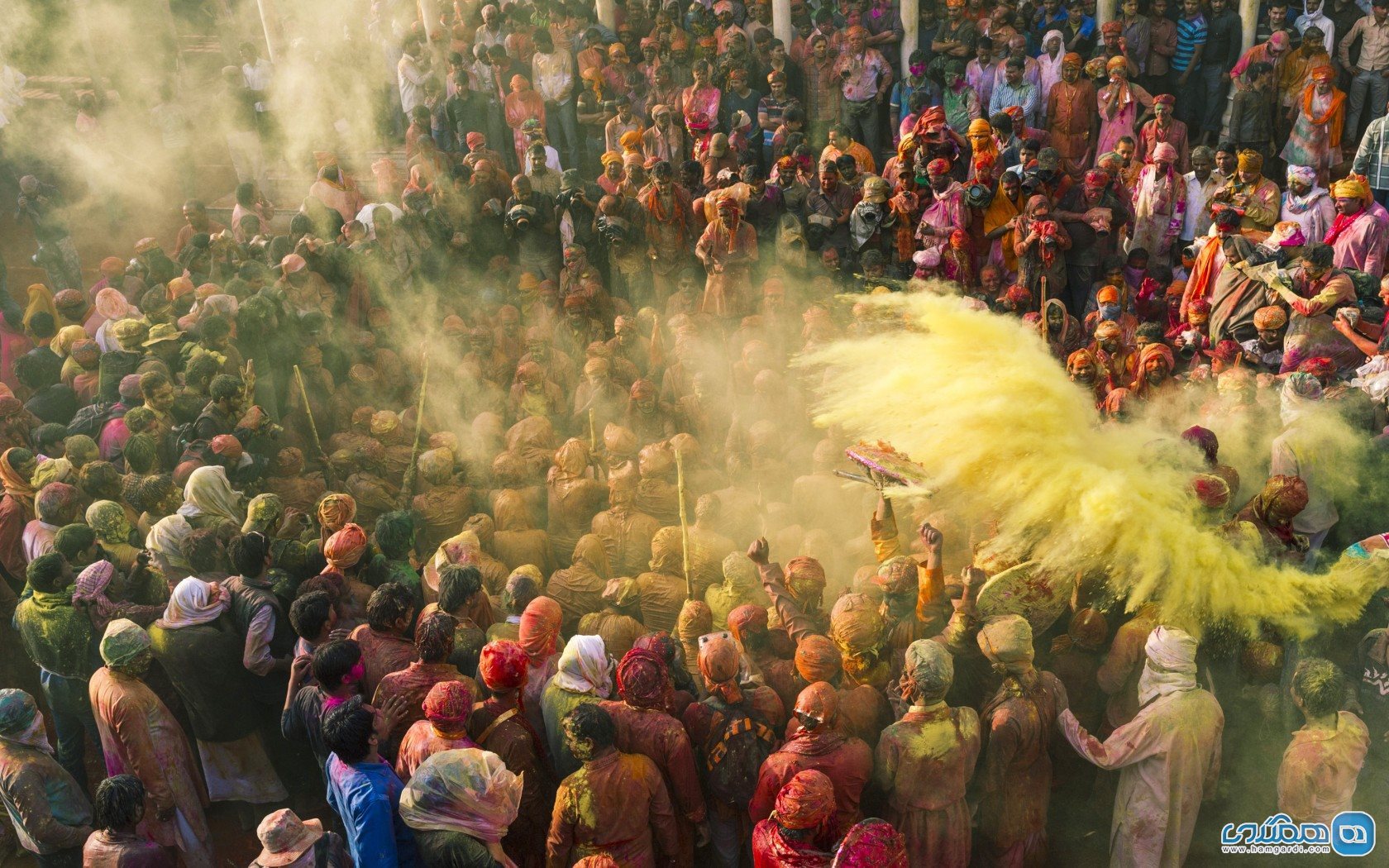 شرکت در جشنواره Holi، هند