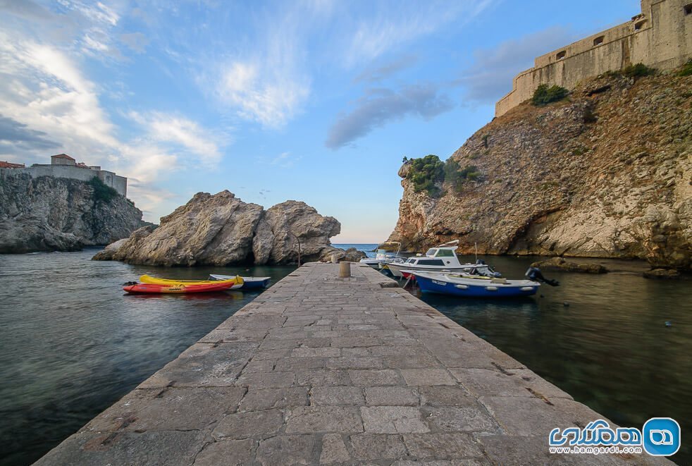 لنگرگاه غربی دوبروونیک Dubrovnik West Pier