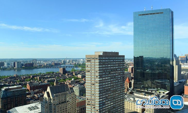 برج هنکاک Hancock Tower در بوستون، دارای یک کپسول زمان بود