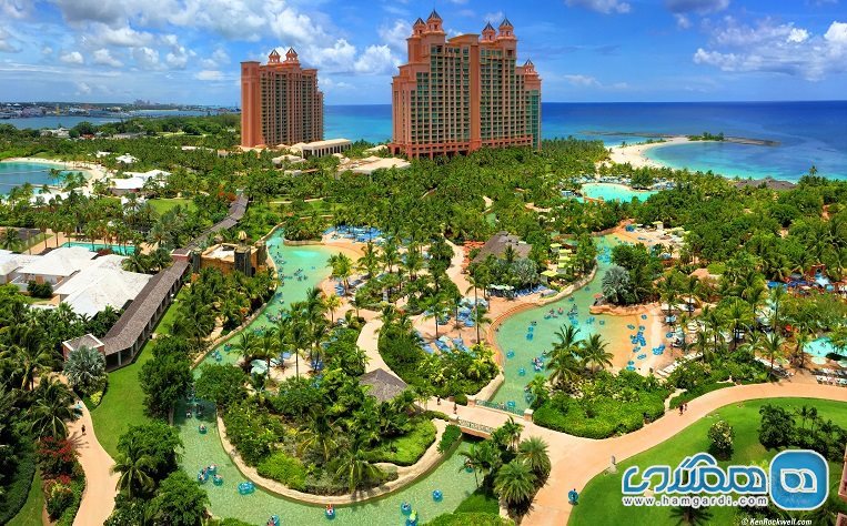 مرکز تفریحی Atlantis Paradise Island Resort، باهاما Bahamas