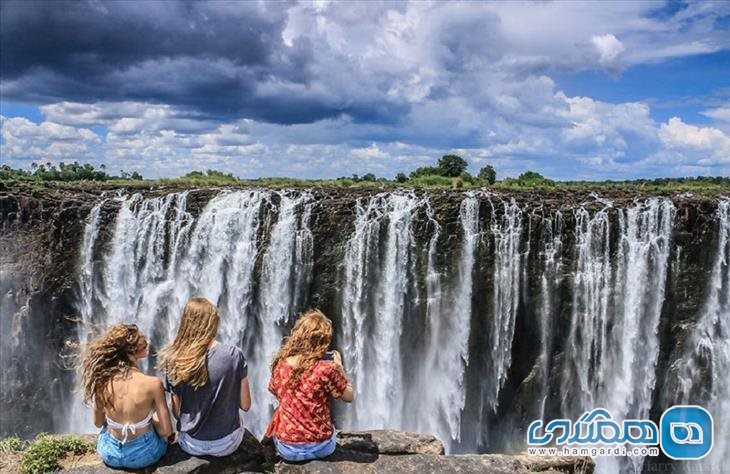 شگفتی های آبشار عکس از : هری رندل ، از بولاوایو در زیمبابوه