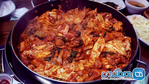 غذای کره ای داک گالبی 1