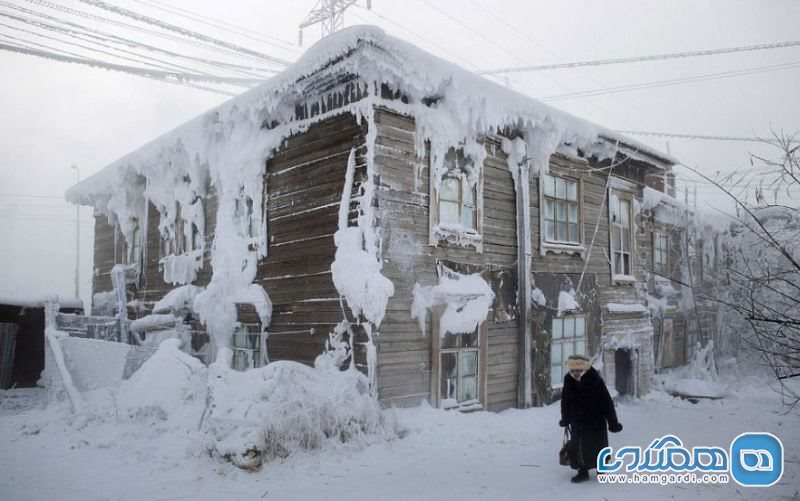 روستای اویمیاکن، سرد ترین منطقه جهان6