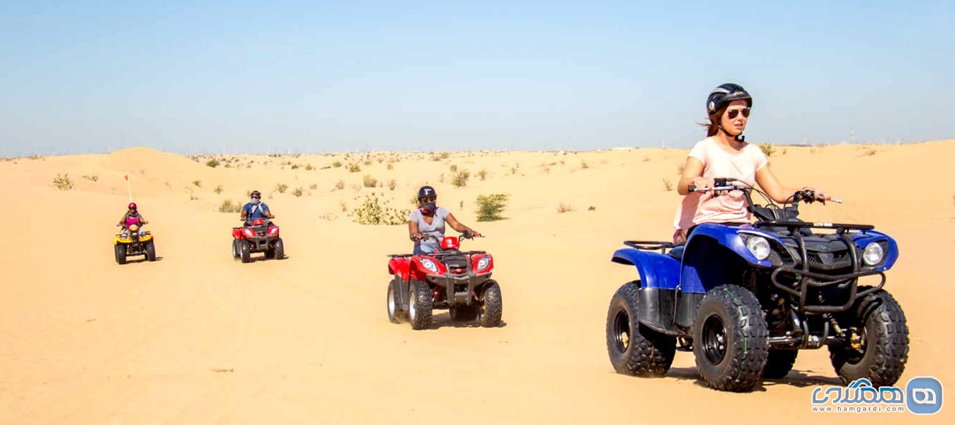 کوادسواری در صحرای دبی1
