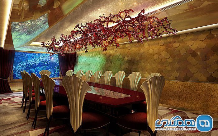 رستوران های برج العرب شگفت انگیز