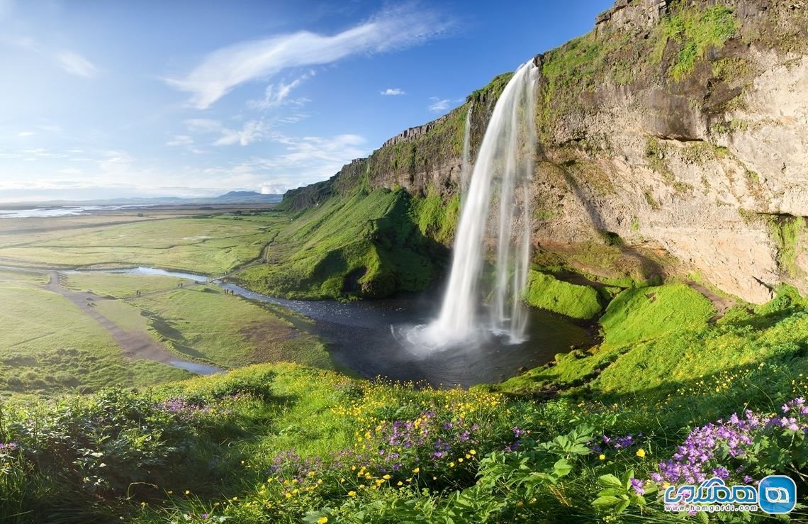 آبشار Seljalandsfoss ایسلند2