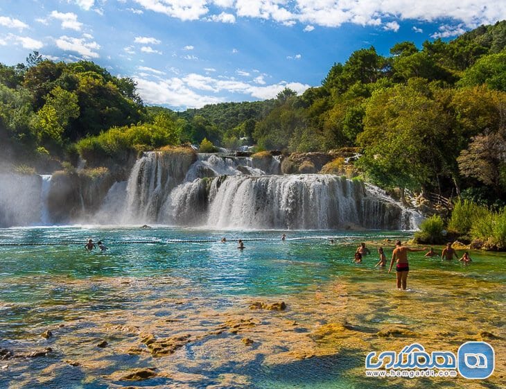  بهشت آبشار در کرواسی 
