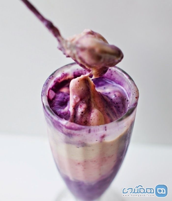 Banana Berry Blender Soft Serve