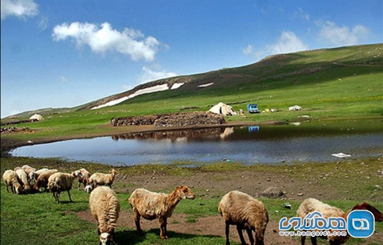 قسمت های کوهپایه ای دشت مغان پارس آباد